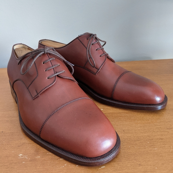 Gentleman Handmade Derby Dress Shoe (Size 11.5-12) - Picture 2 of 6